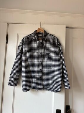 Everlane Gingham Heavy Weight Button Down - Size Medium